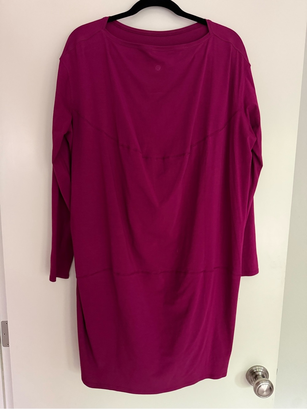 lululemon athletica Long Sleeve Tunic Dress in Magenta - Picture 3 of 4